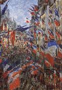 Rus Saint-Denis,Festivities of 30 June, Claude Monet